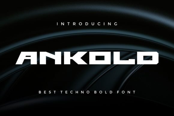 Ankold: A Bold Display Font with Playful Personality for Modern Branding