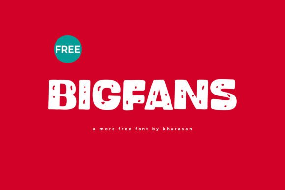 Bigfans: A Bold Display Font for Modern Web Design