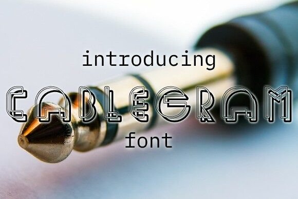Cablegram: A 3D Typeface That Elevates Brand Design with Dimensional Impact