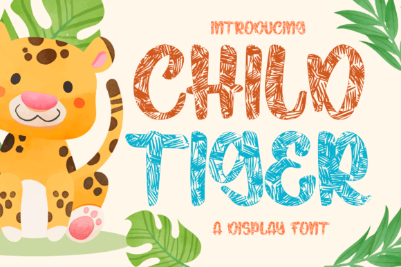 Child Tiger Font: Capturing Attention with Playful Typography