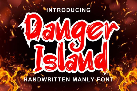 Danger Island: A Bold Display Typeface for High-Impact Design