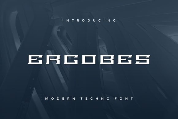 Ercobes: A Modern Display Font for Editorial Design and Digital Publishing