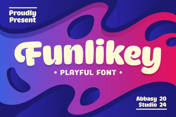 Funlikey Font: A Bold Display Typeface for Playful Web Design