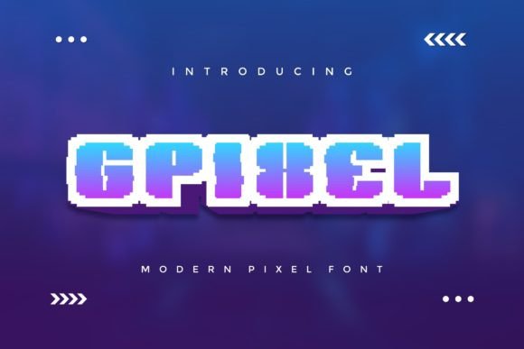 Gpixel: A Designer’s Take on This Display Font