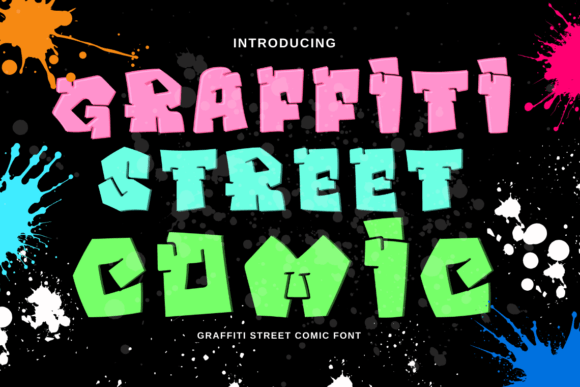 Graffiti Street Comic: The Bold Typeface That Powers Urban Campaign Visuals
