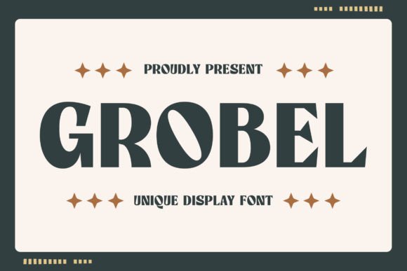 Grobel: A Bold Display Font for Scroll-Stopping Digital Campaigns