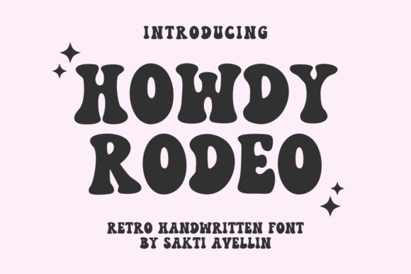 Howdy Rodeo: A Retro Display Font That Elevates Digital Branding