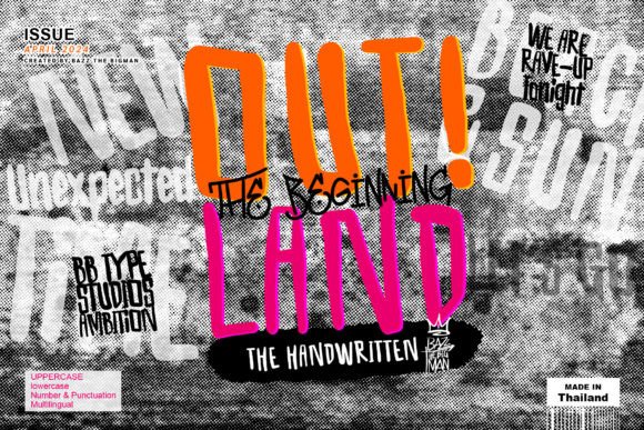 Outland: A Bold Display Font for Modern Web Design Projects