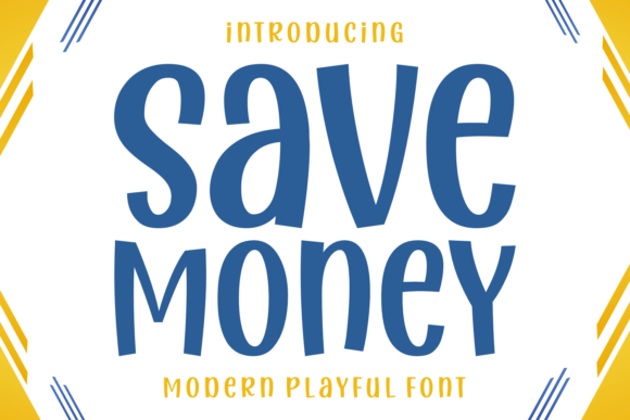 Save Money Font: A Stylish Boost for Small Business Branding