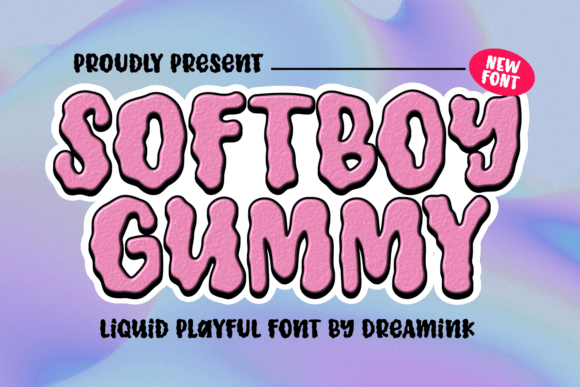 Softboy Gummy: A Playful Display Font for Social Media and Campaign Graphics