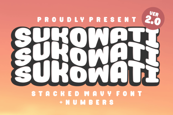 Sukowati 2.0: A Bold Display Font for Modern Web Design and Brand Identity