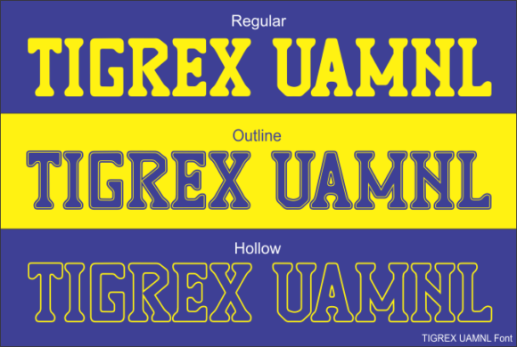 Tigrex Uamnl: A Bold Display Font for Modern Web Design and Digital Branding