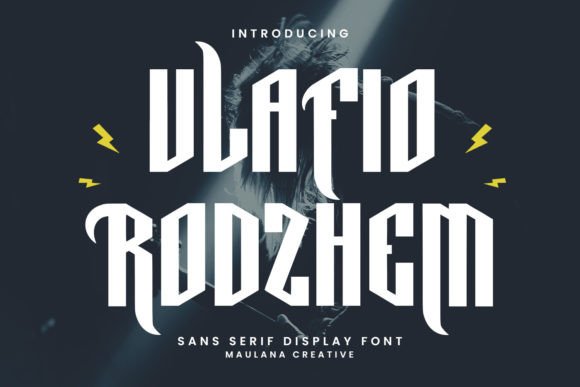 Vlafio Rodzhem: A Quirky Display Font That Elevates Editorial Design